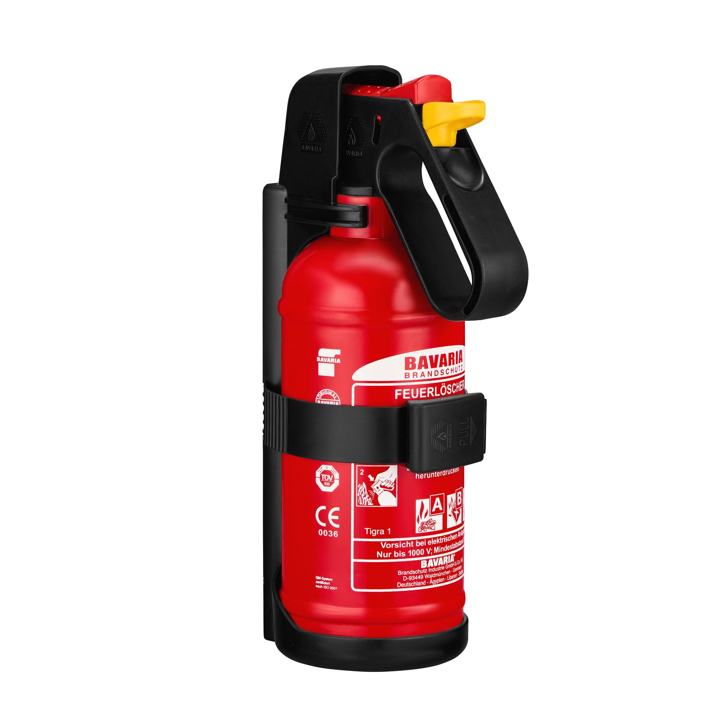 Bavaria Tigra 1 (1kg) Pulverfeuerlöscher zum Aufladen