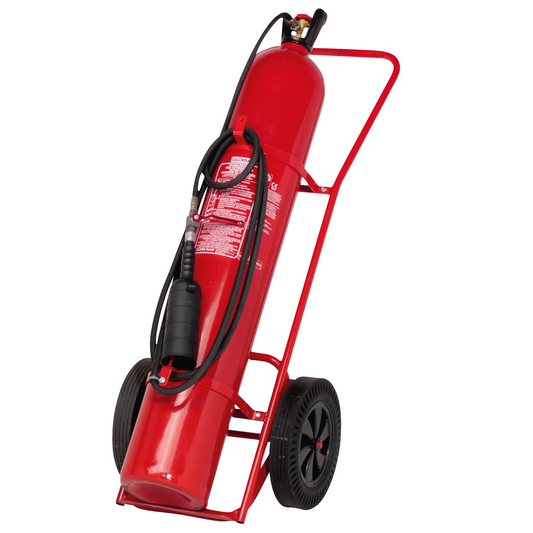 GLORIA CF50/10 (50kg) Dauerdruck-CO2-Feuerlöscher (fahrbar/mobil)